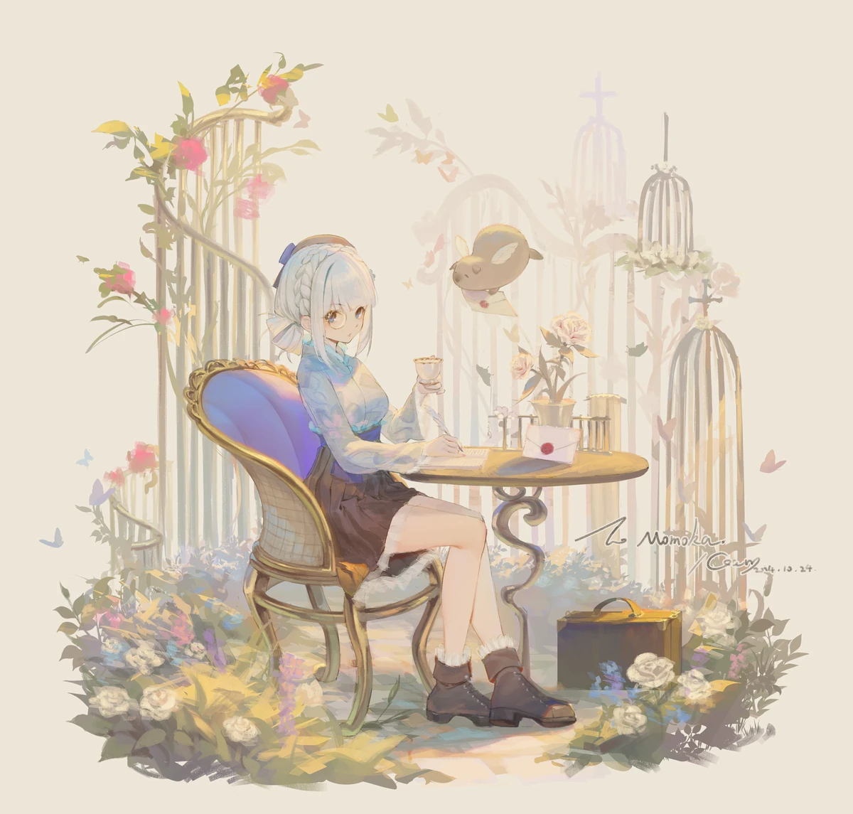December 2024 Captain Gift Illustration by QQB