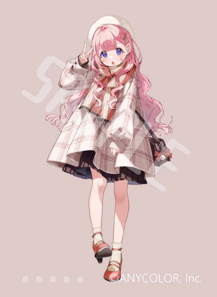 NIJISANJI Winter Date 2023 Goods & Voice Illustration by booota