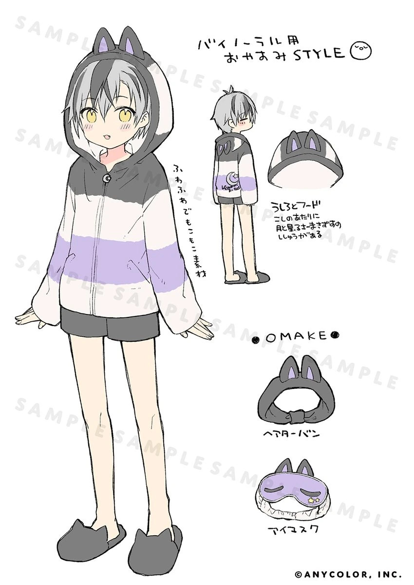 Sleep Induction Voice Costume Design<br>by Kamiyoshi Rika