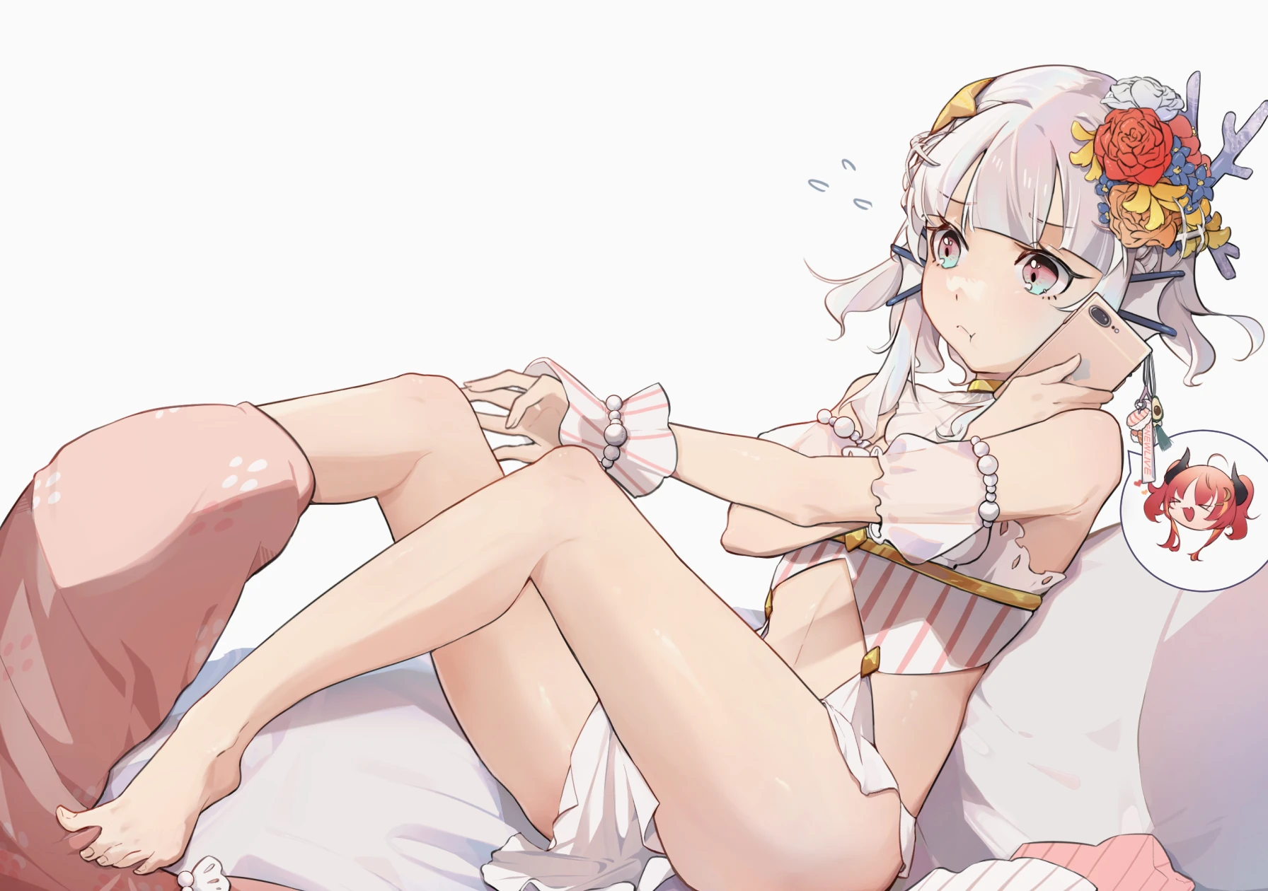 Uihime Iriya and Suda Yoruka by White Penguin