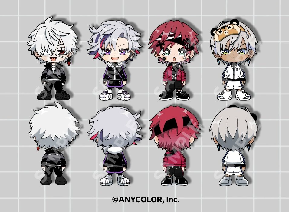 VS Seme4 Chibi Goods Illustration by Gurin.
