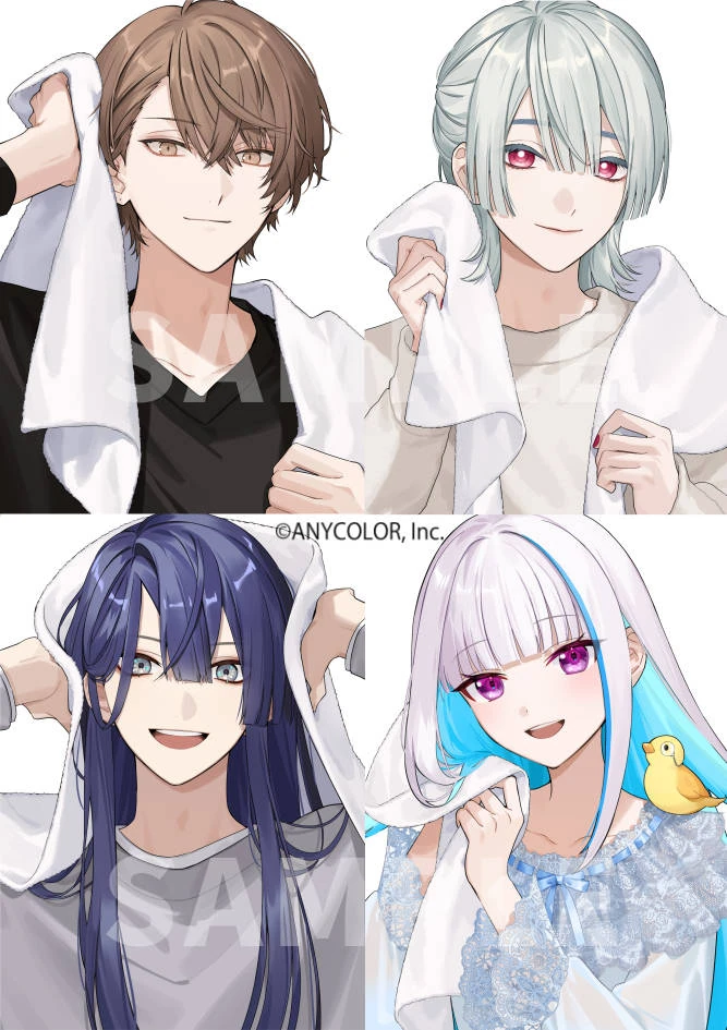 NIJISANJI x Bandai "Tsummaru" Goods Illustration by ISUMI