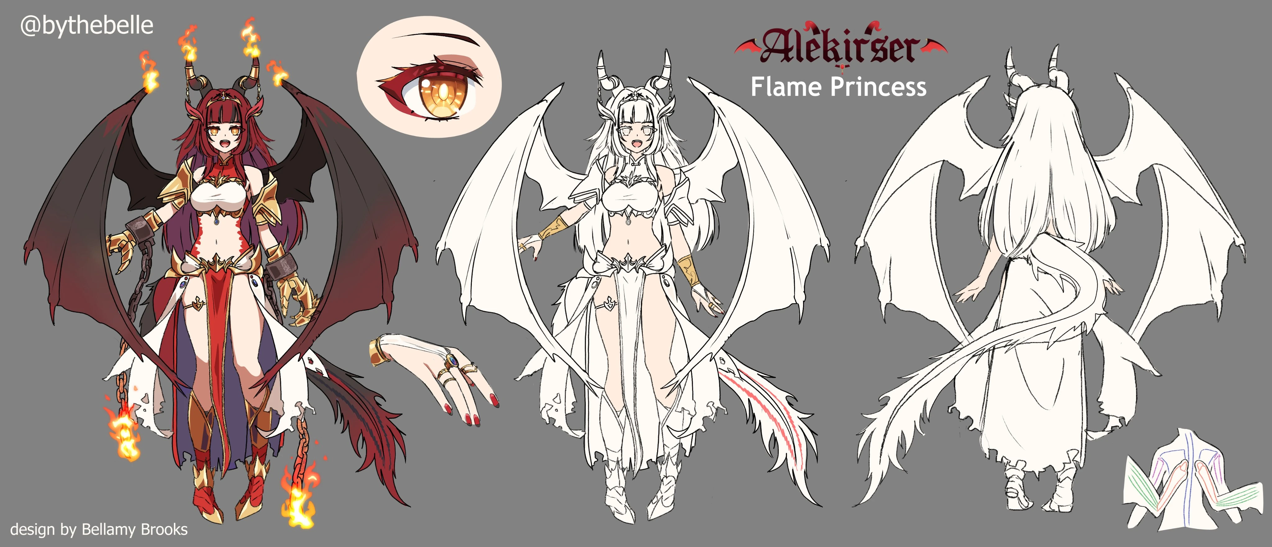 Alekirser 2.0 model original design by bythebelle