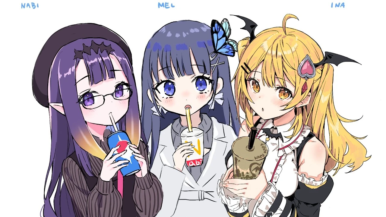 Group Photo<br>(collab with Aoi Nabi and Yozora Mel)