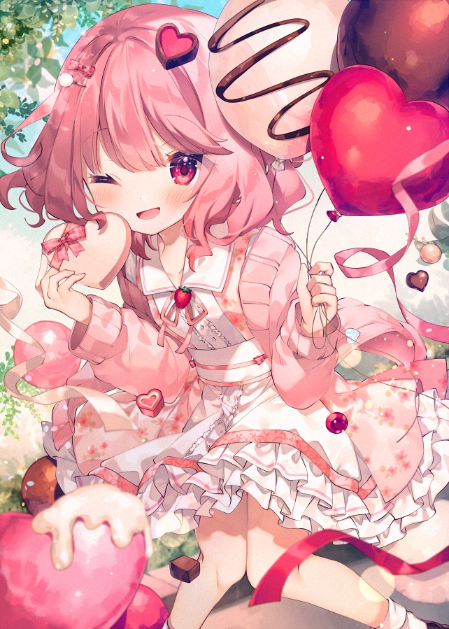 Valentine's Day 2023 Illustration<br>by ana