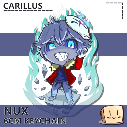 NUX VIRTUAL VALUABLE KEYCHAIN by Carillus