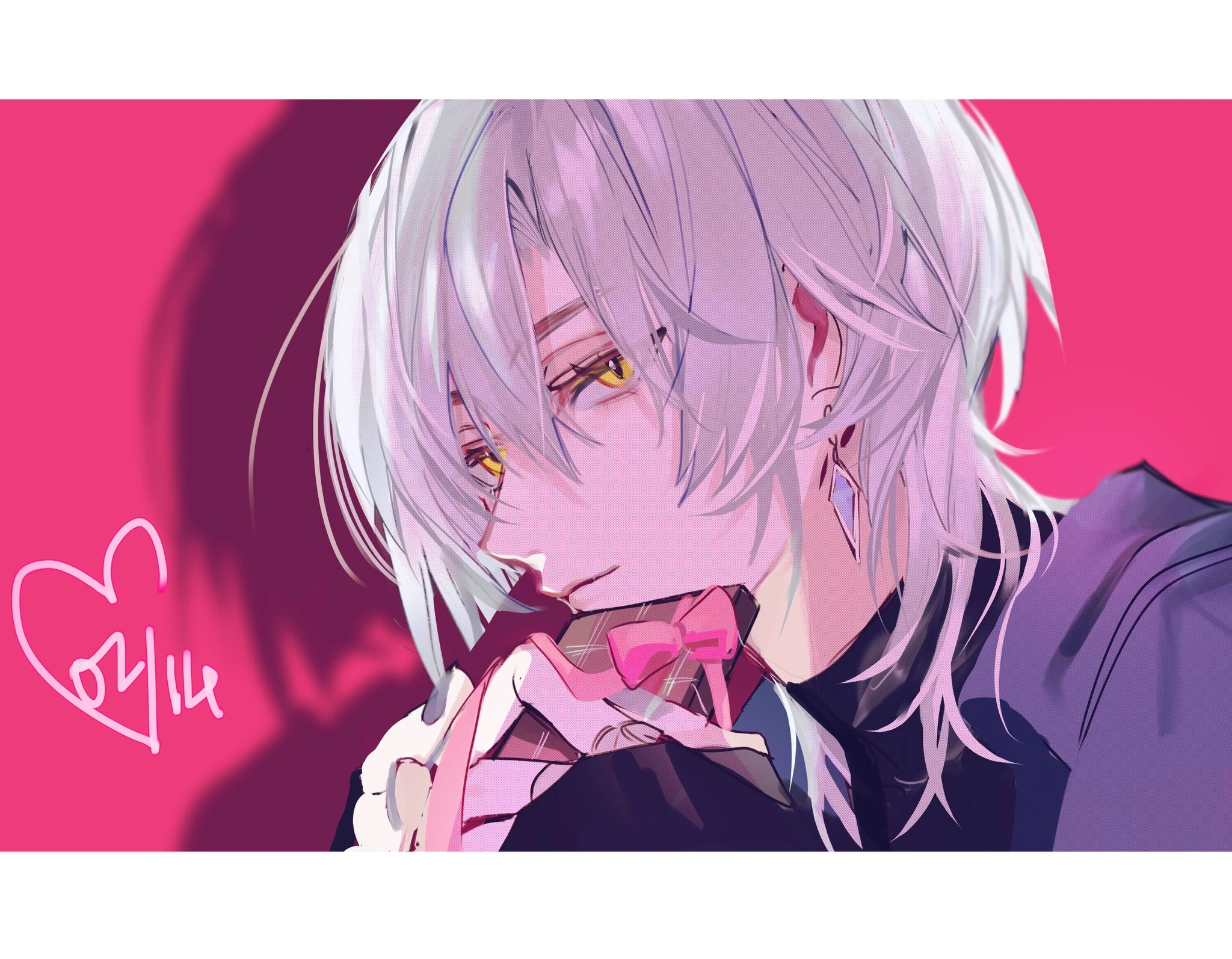 Valentine's Day 2024 Illustration by Kanishiima