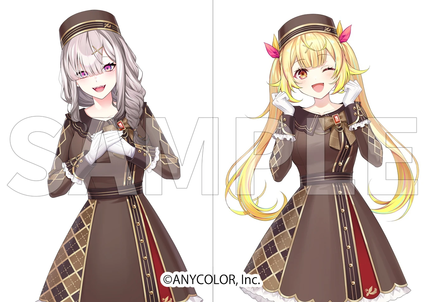 NIJISANJI x Bandai Wafers Card Illustration by Illustration by Momota Rou