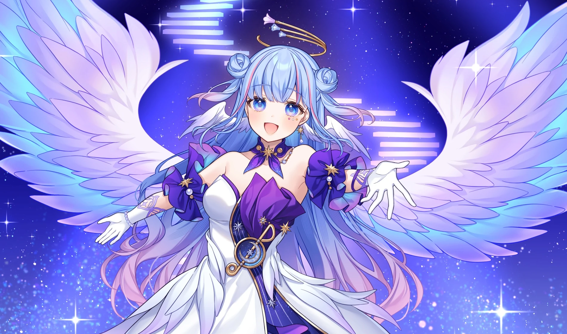 Sway to My Beat in Cosmos Illustration by Karokuchitose