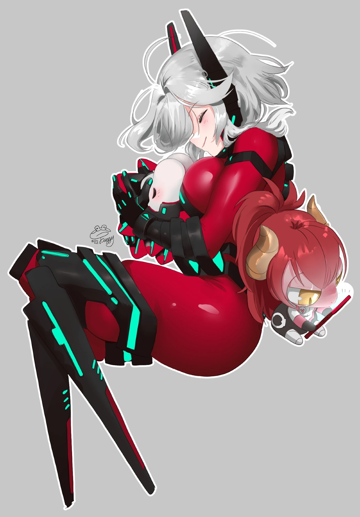 Cyber Zentreya (With Gecko and Pablo) by FroggyLoch