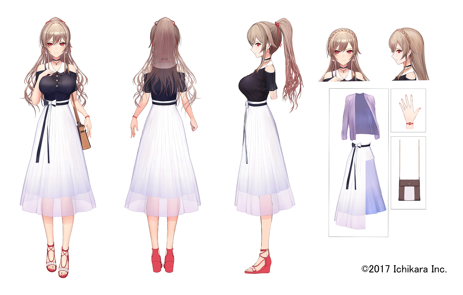 Summer Date Outfit Reference Sheet