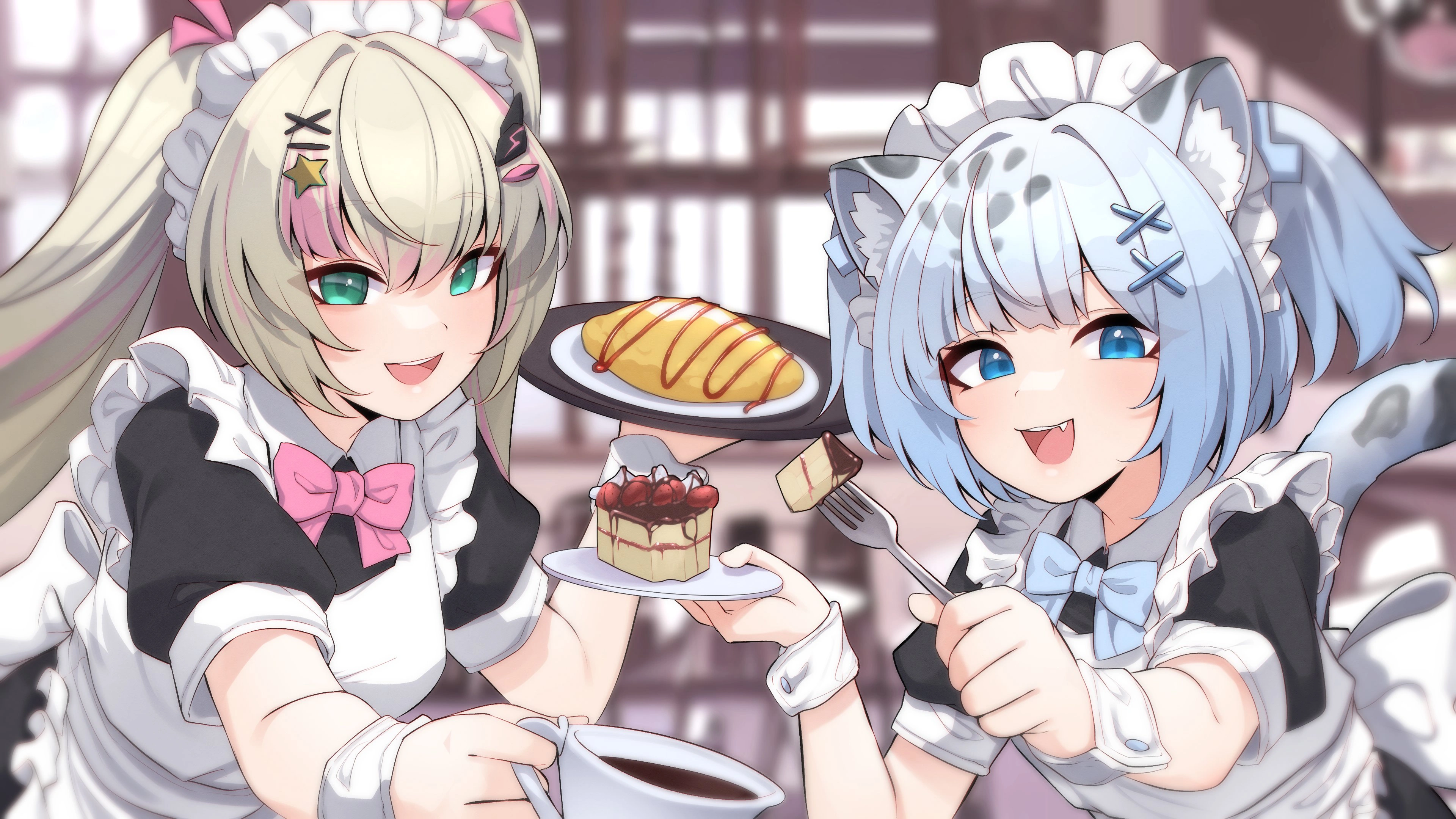 Lia x Yuri 2023 Valentine Art<br>by Valefal Coneri