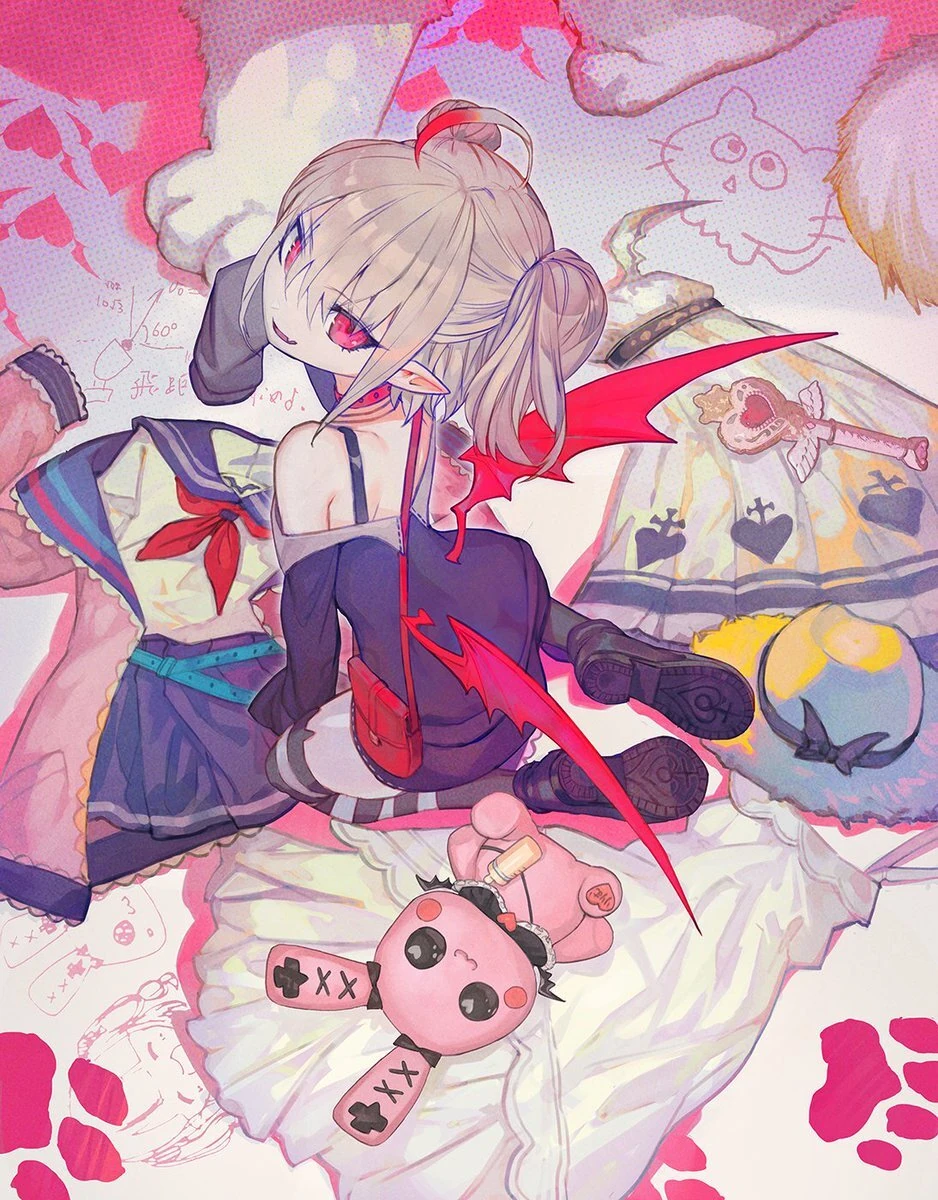 3D Model Debut Commemorative Illustration<br>by lack