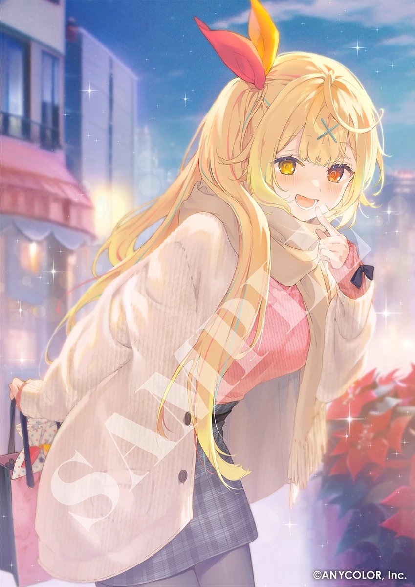 NIJISANJI Winter Date 2022 Illustration by Reia