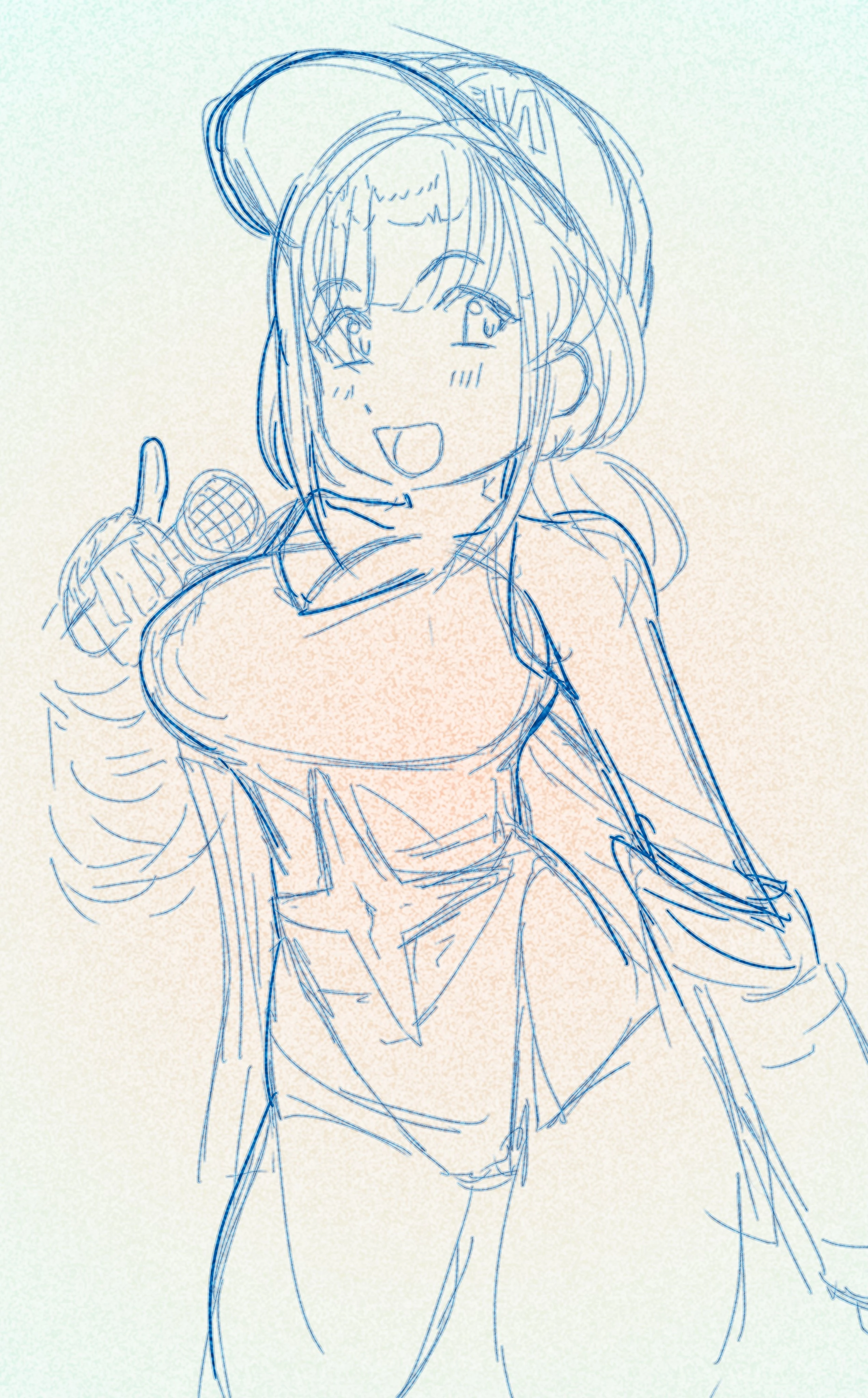 Bikini sketch<br>by Sava Safari