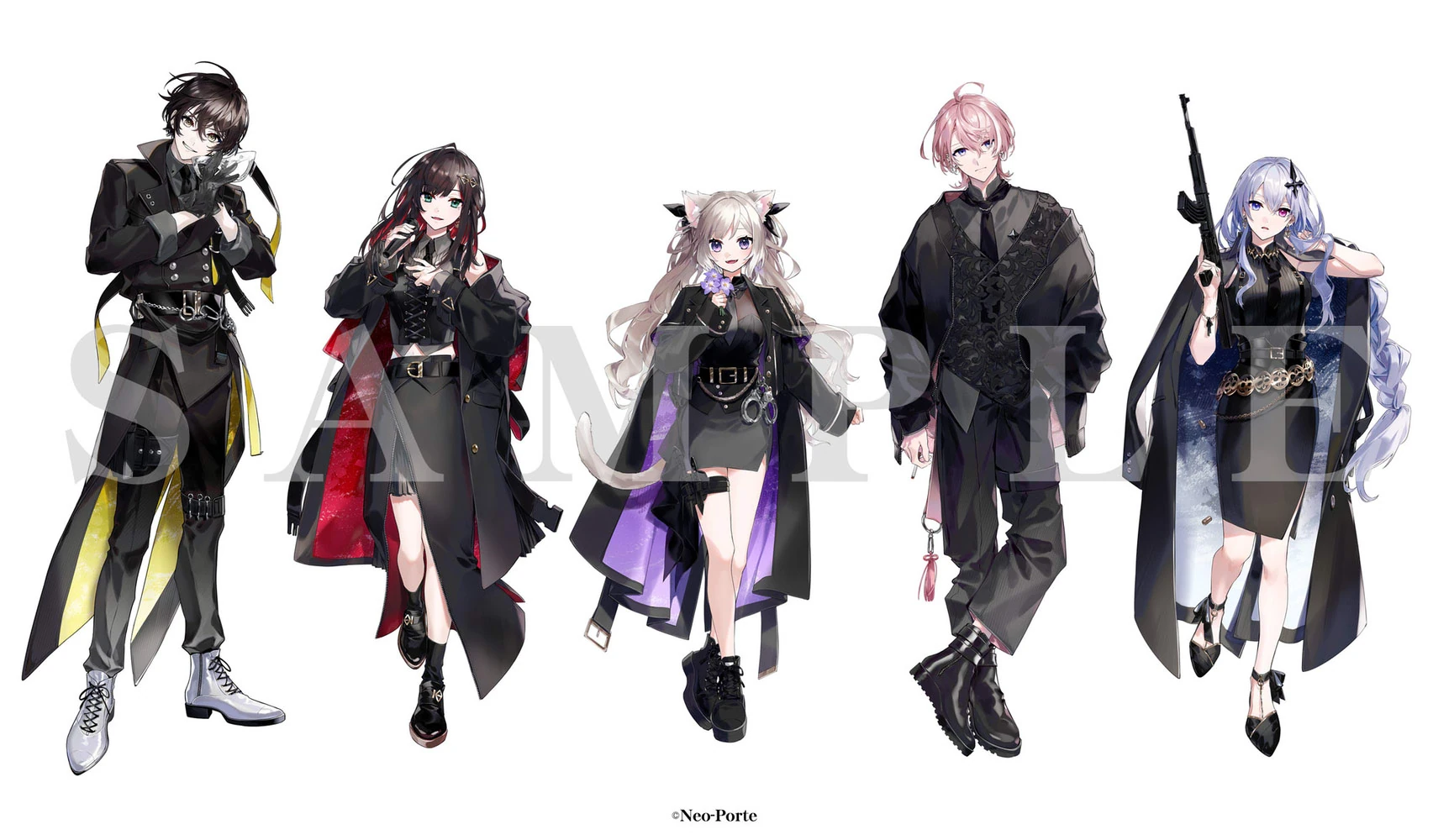 First Gen 3rd Anniversary Goods Illustration by [https://x.com/tam_si/status/1903061818119164081 tam]