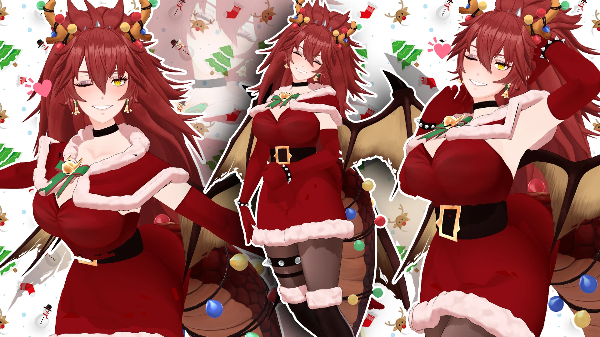Santa Zen 3D Christmas 2021 ref by MaydayfireballC