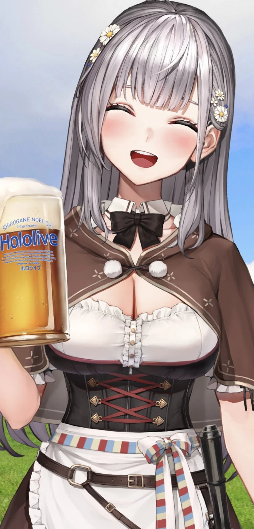 Fourth Costume With Beer Accessory
