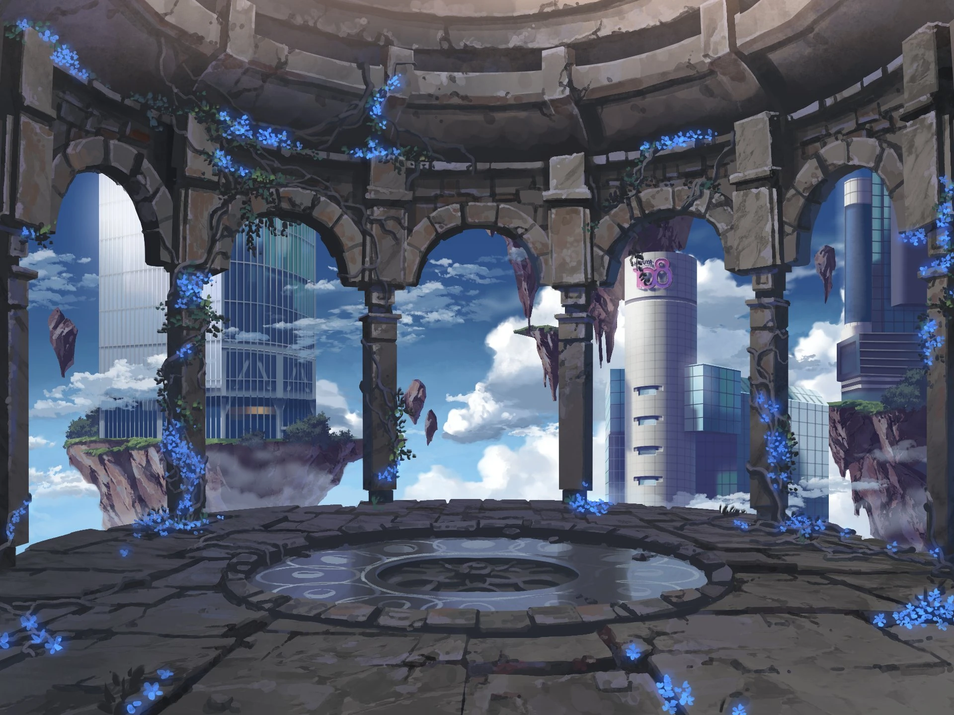 Sky Background by Shijo