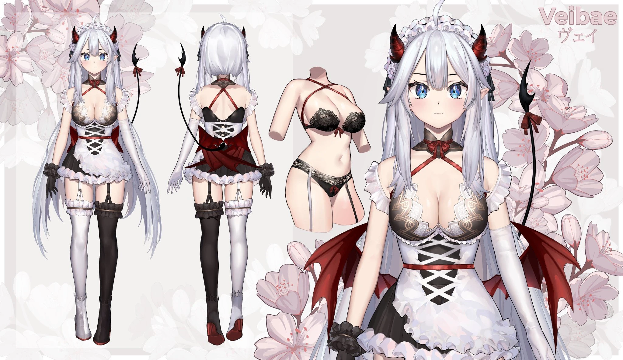Veibae model sheet<br>by NeonBeat
