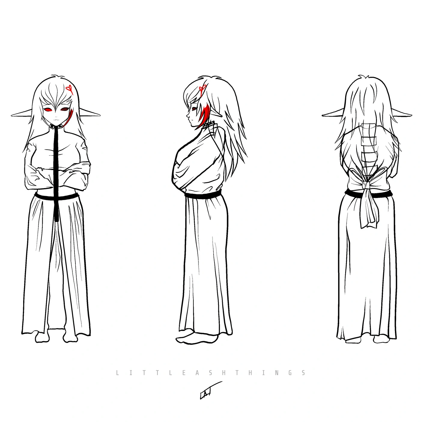 Costume Concept Illustrustration