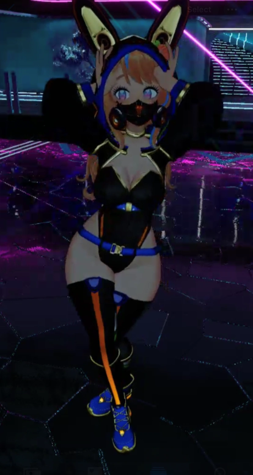 Bunny Gif's dance outfit 2