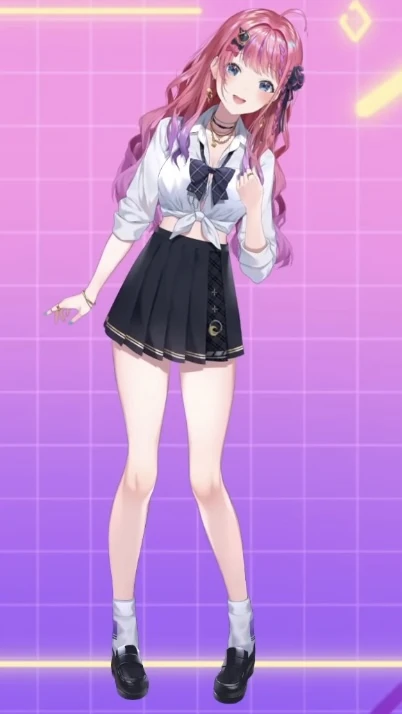 Gal-Style School Uniform Without Bag and Jacket