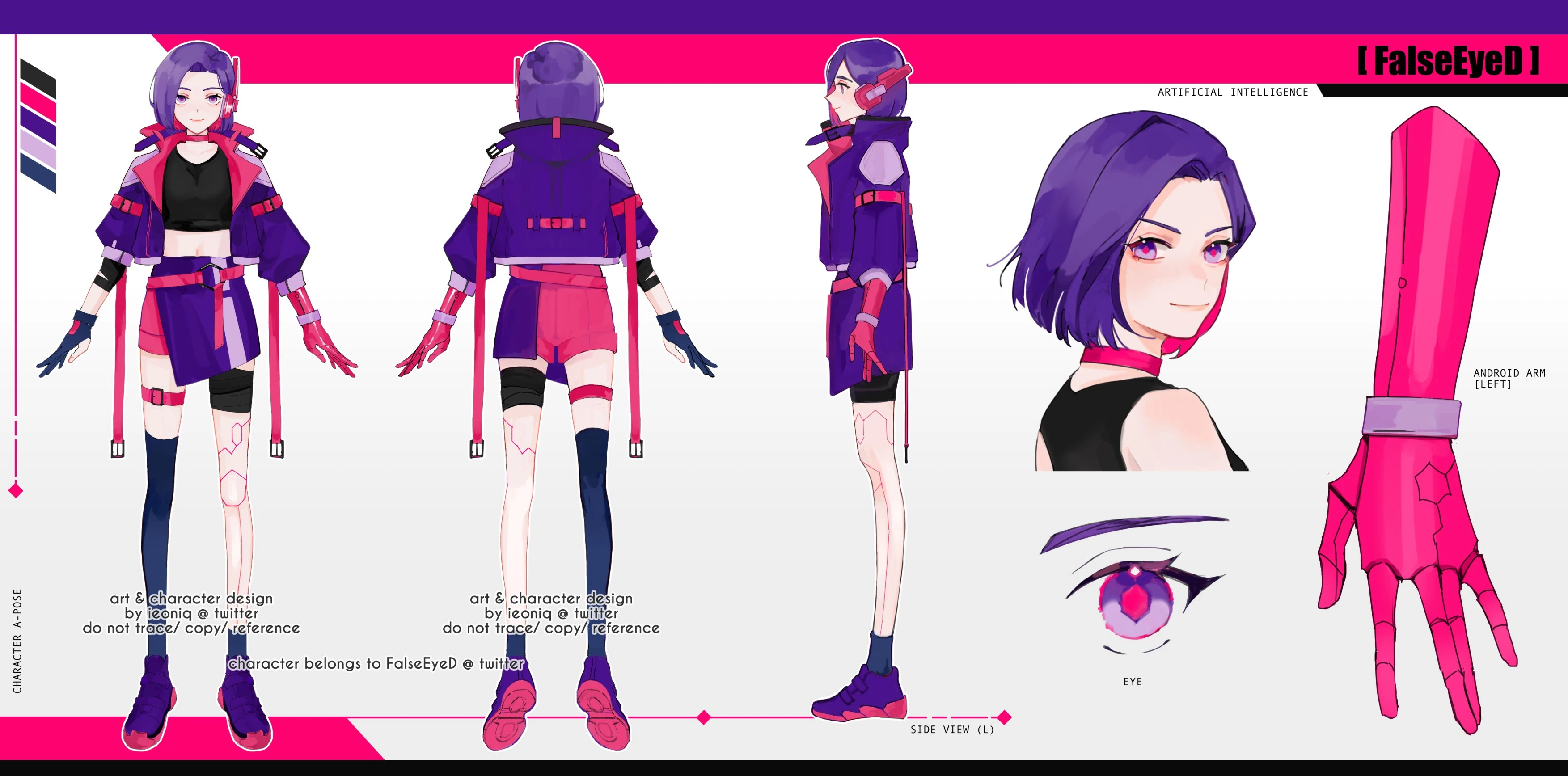 Lae-Dee ref sheet by ieoniq