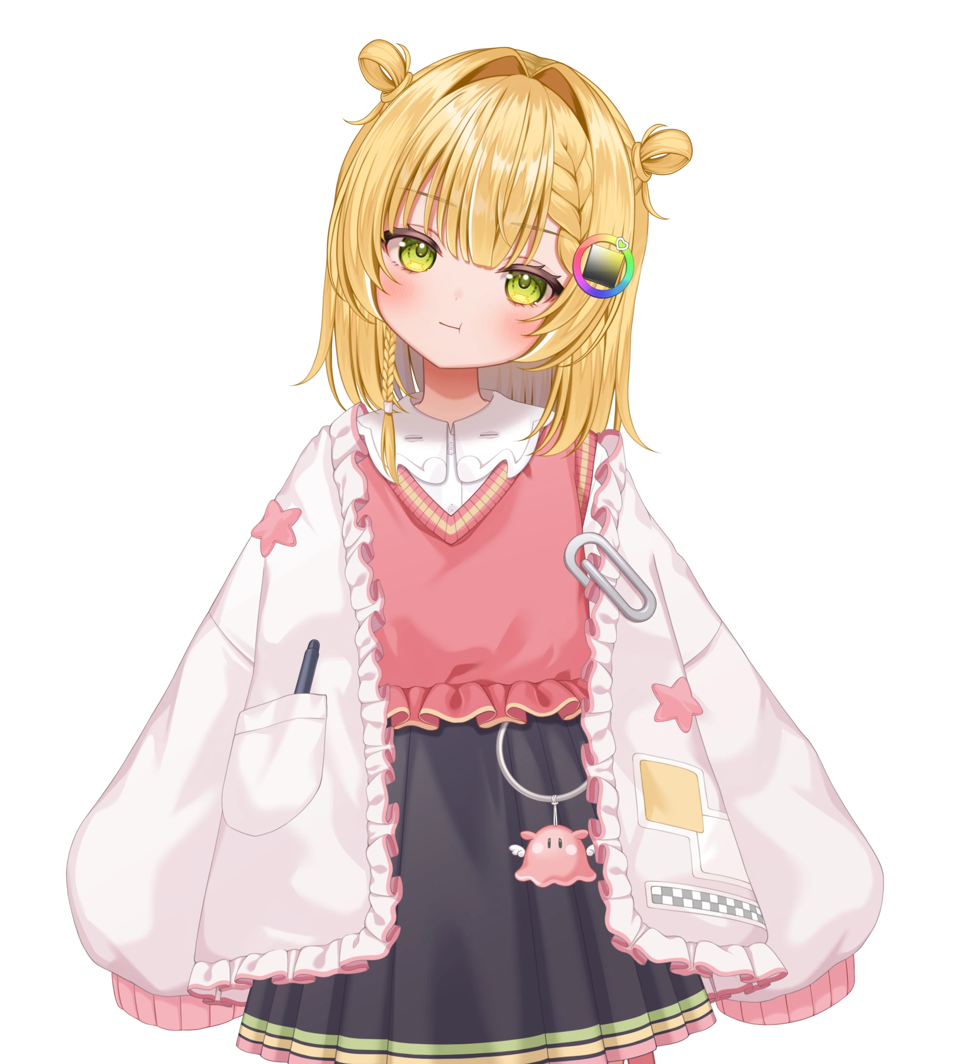 with Blonde Hair