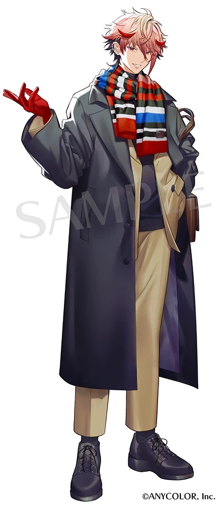 NIJISANJI Winter Date 2023 Goods & Voice Illustration by kyozip