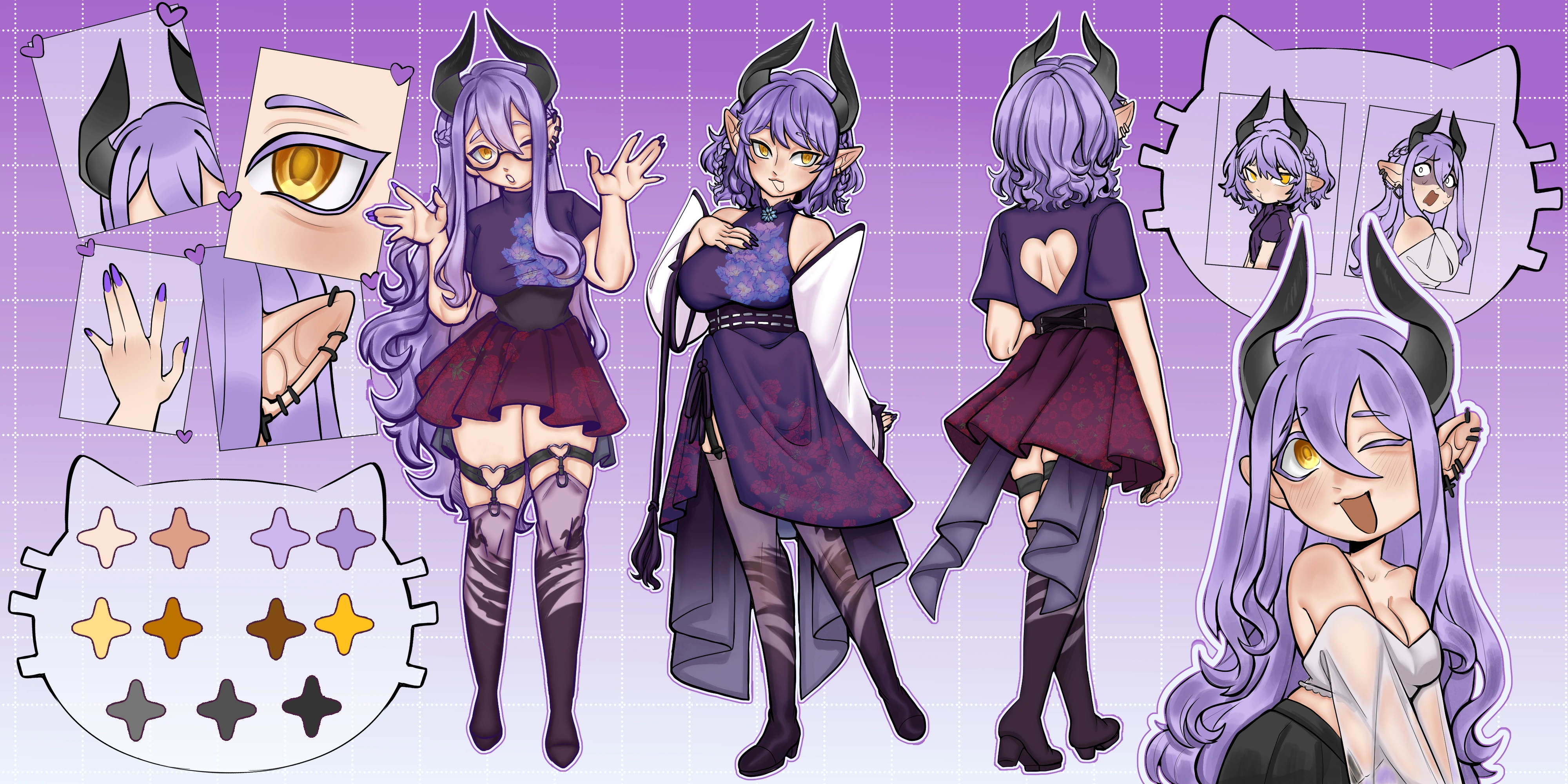 paraoxymors reference sheet