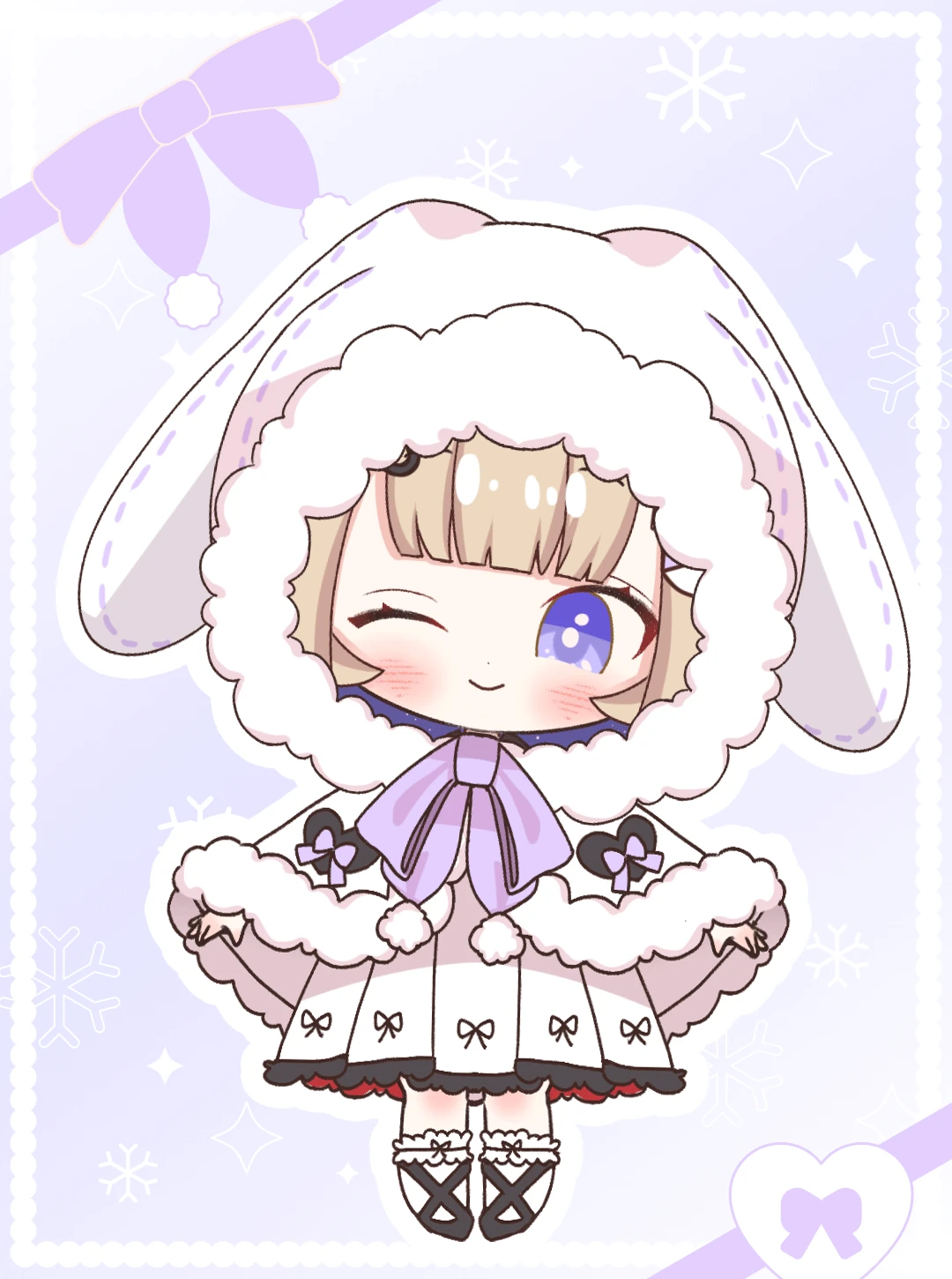 Holiday Chibi Model<br>by Amanogawa Shiina