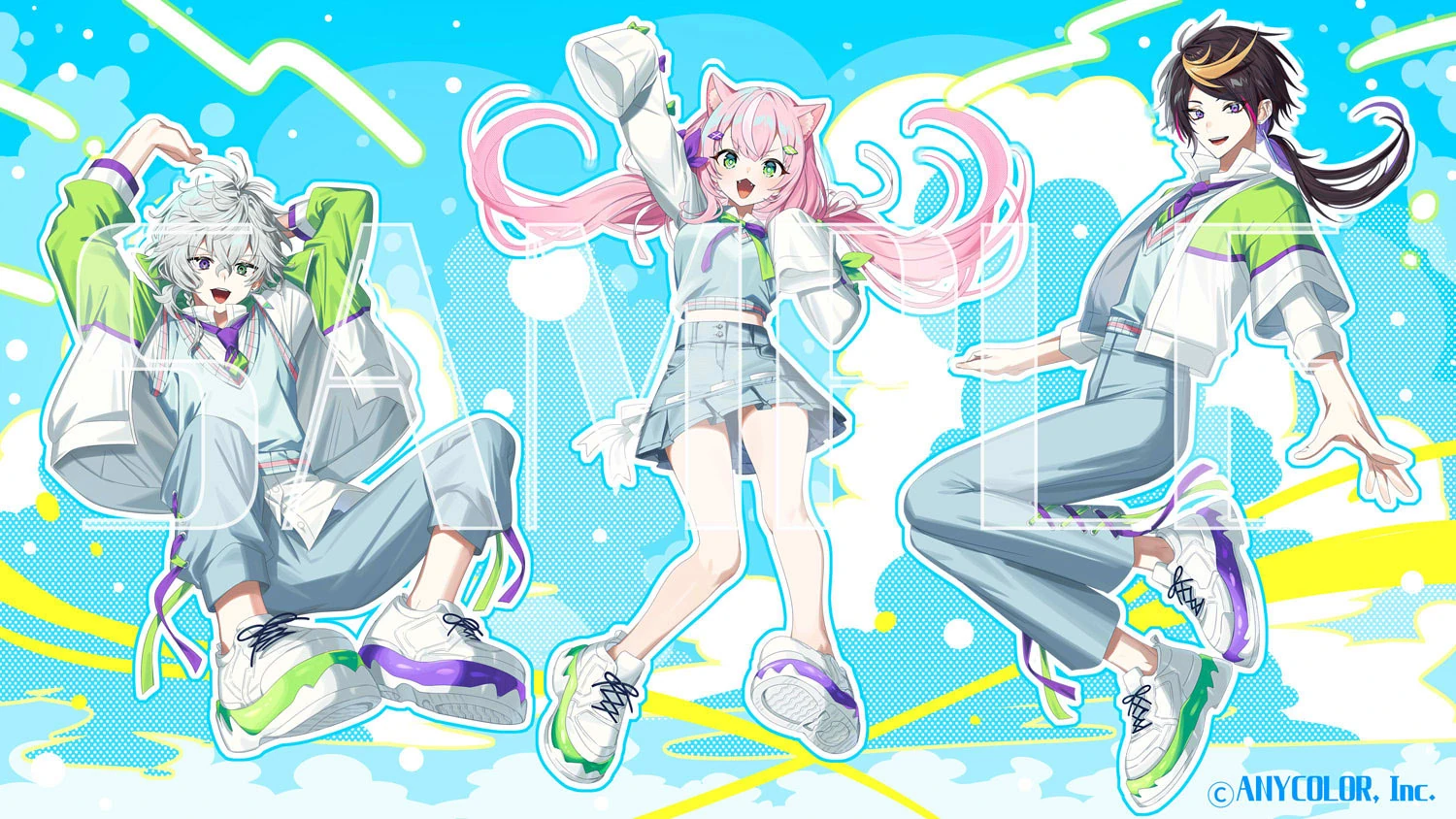 Yamikumoyan Flyer! Cover Illustration<br>by Ninahachi