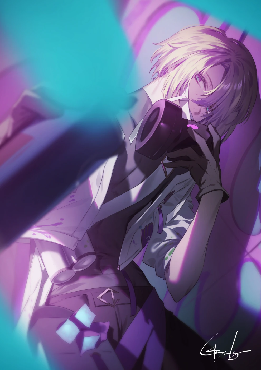Painter Outfit Illustration<br>by Genyaky