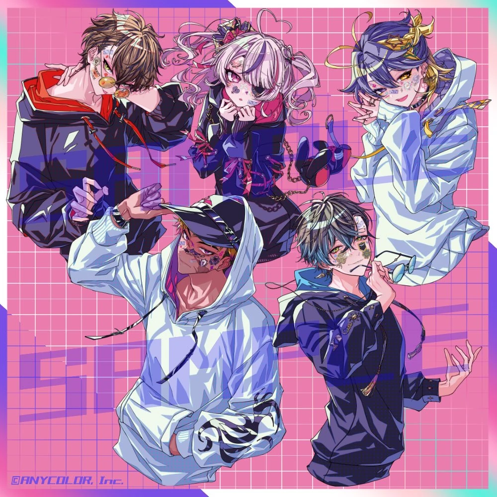 NIJISANJI EN FACE DECOR COLLECTION Vol.1 Illustration<br>by YUDEAZUKING