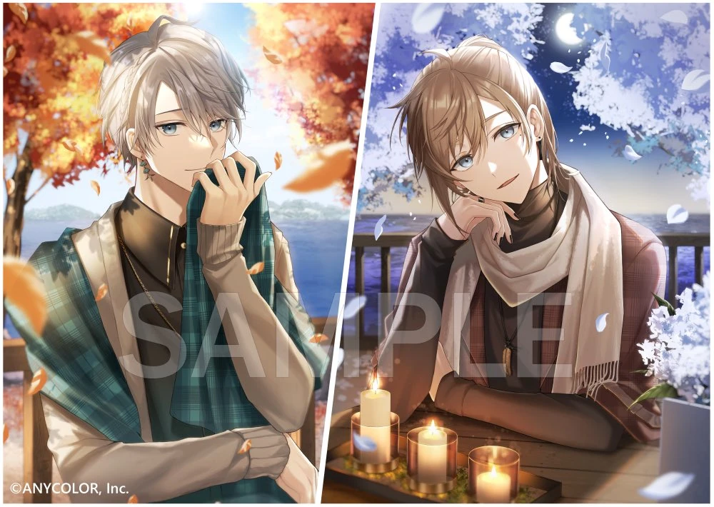NIJISANJI Unrequited Love Voice Keyvisual Illustration<br>by Kawa