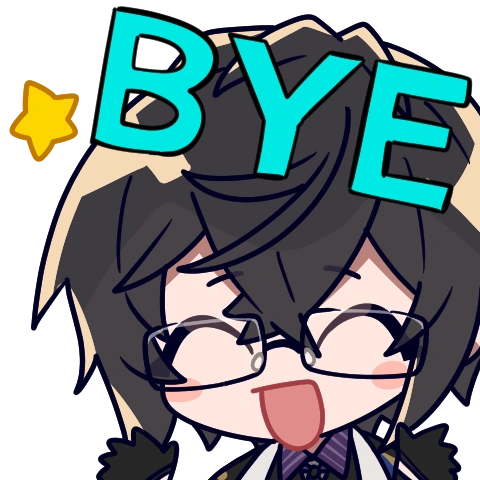 :_BYEバイ: