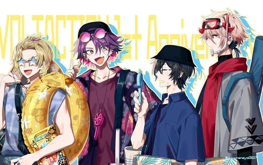 VOLTACTION 1st Anniversary Illustration<br>by Ninahachi