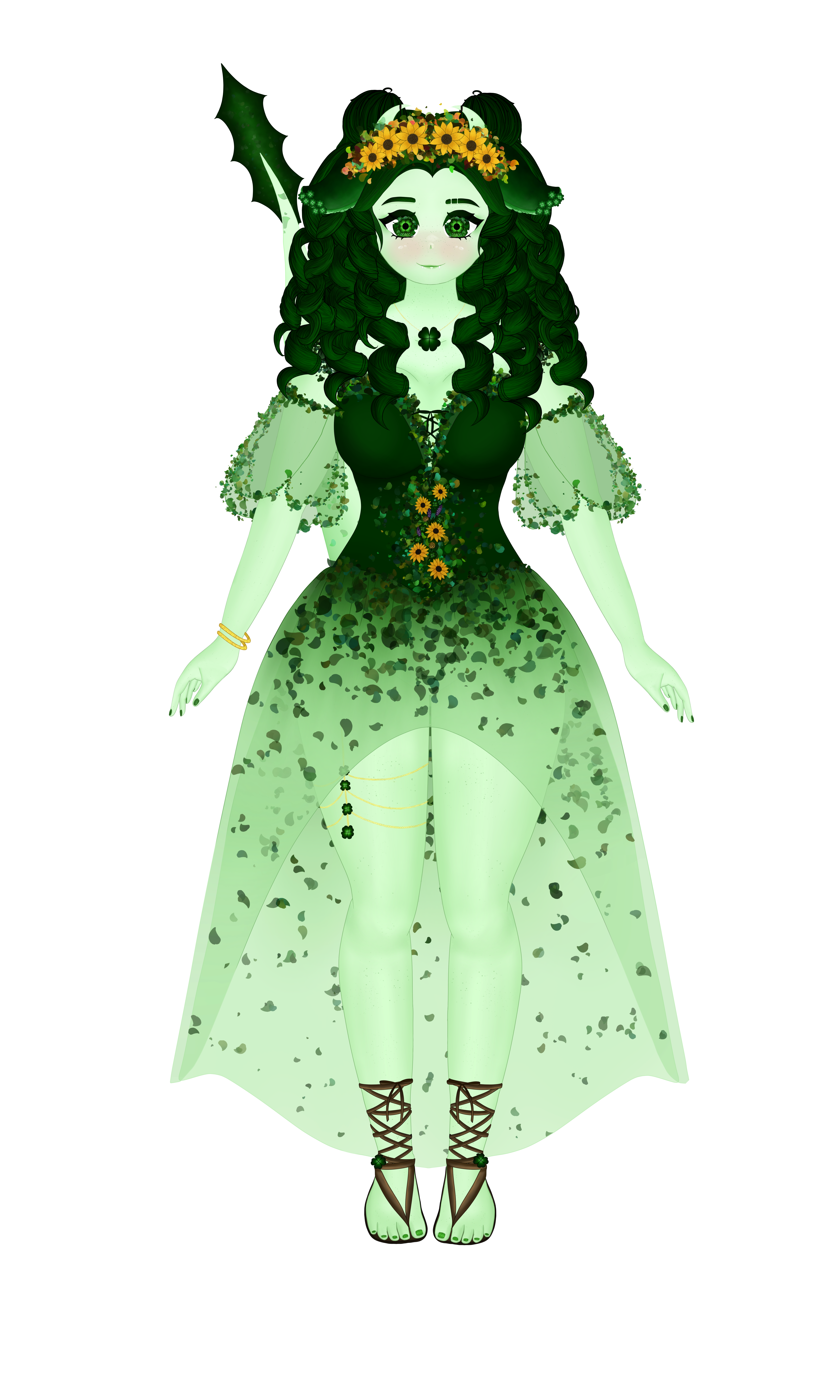 Bulbie in her Vena Outfit