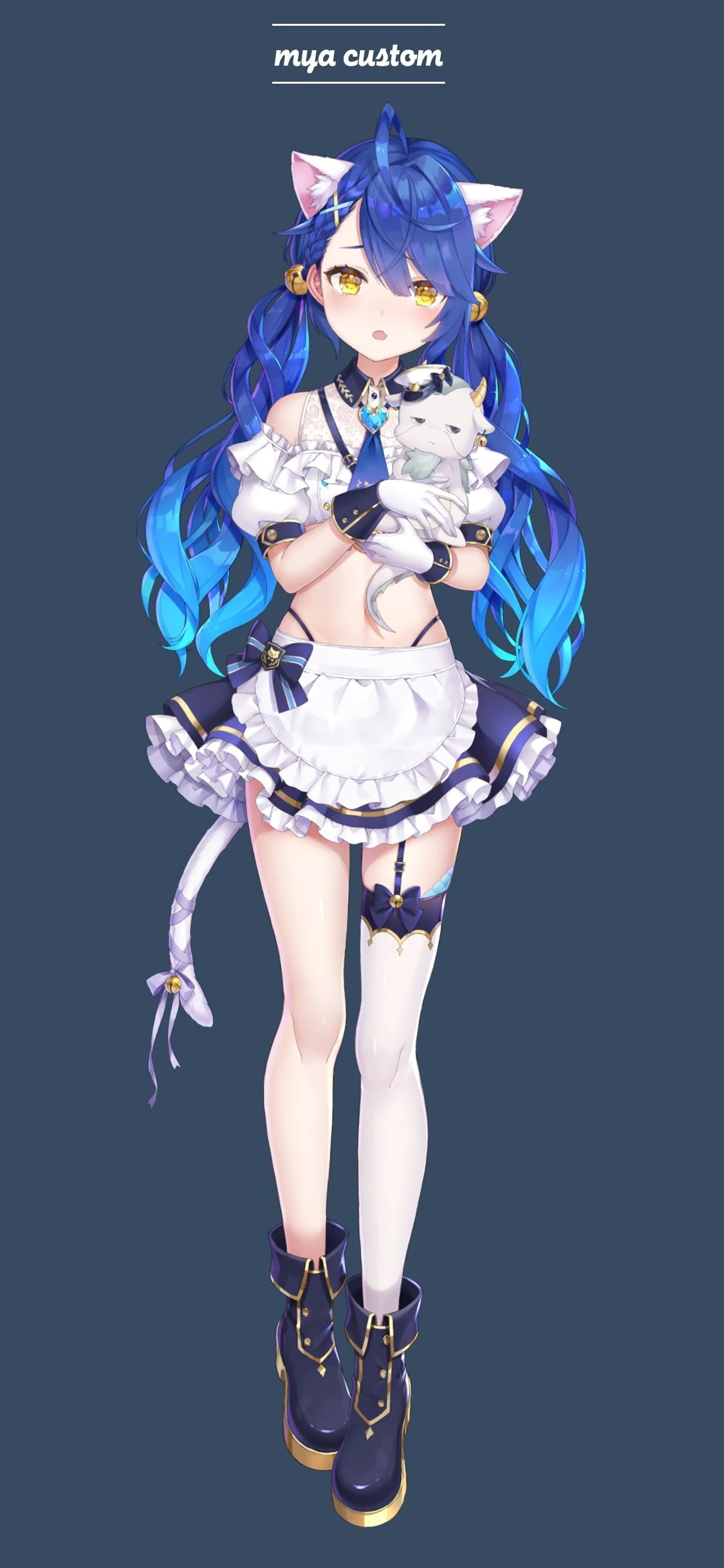 Military Maid Uniform Cat Alt