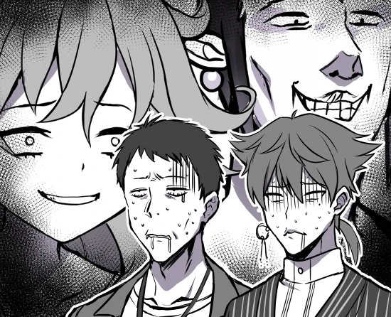 Fushimi Gaku, Yashiro Kizuku, and Gibaraika<br>by Mata Nonki