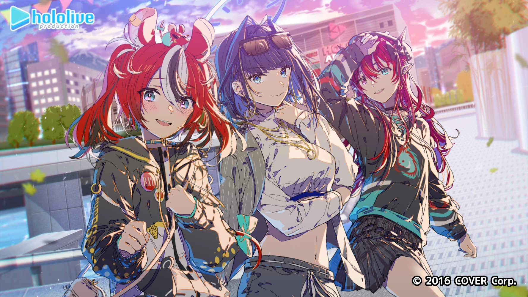 hololive English Rinkside Rivalry Voice Pack Key Visual<br>by Muromaki