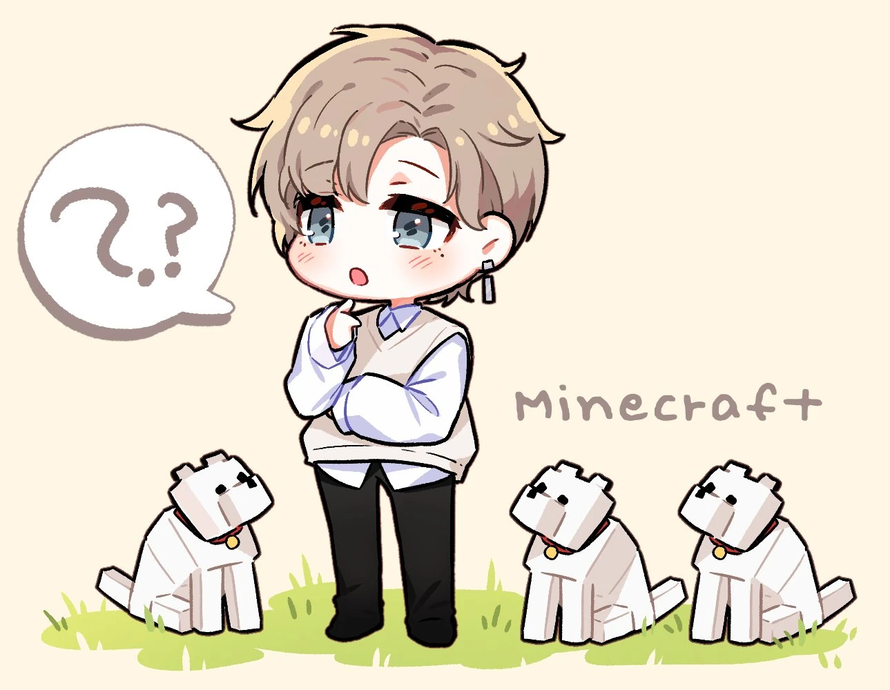 Minecraft Illustration by MONO MON