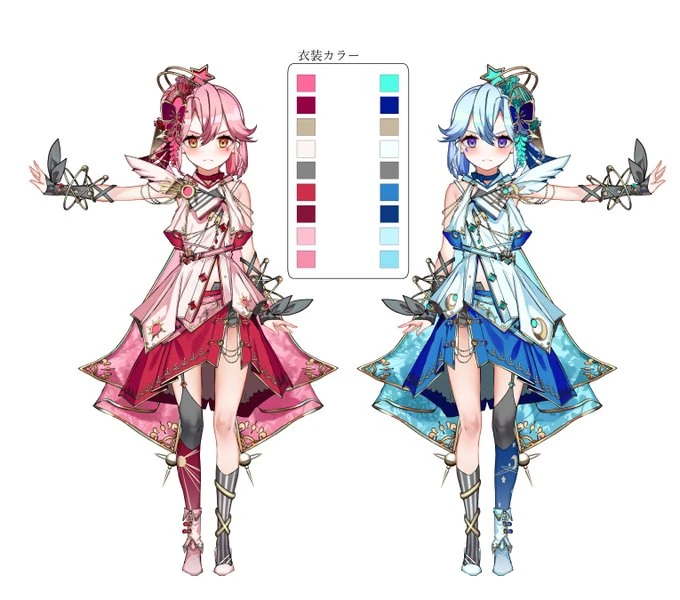 REBELLION Costumes Reference Sheet