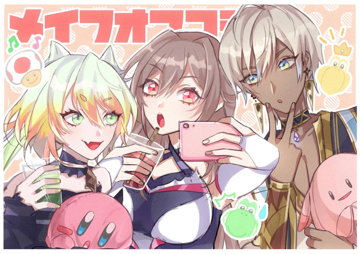 Meifu Offline Collaboration Illustration<br>by Masuda