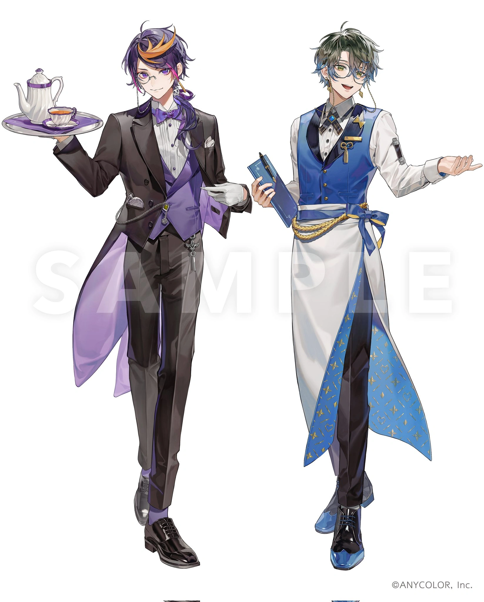 NIJISANJI EN x FanFansCafe Collaboration Illustration by Ahoi