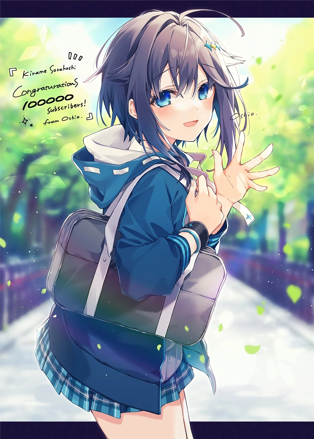 100,000 Subscribers Illustration<br>by Oshio