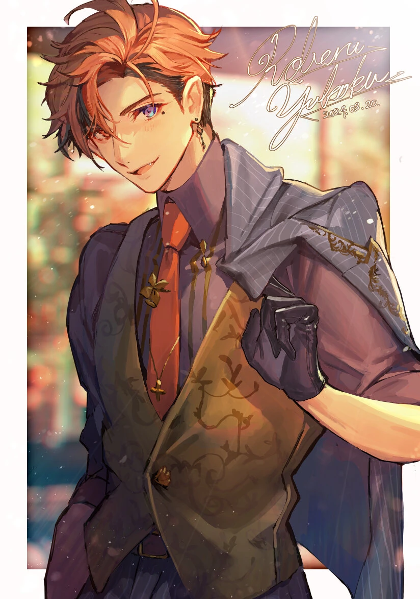 Suit Illustration by Mebaru