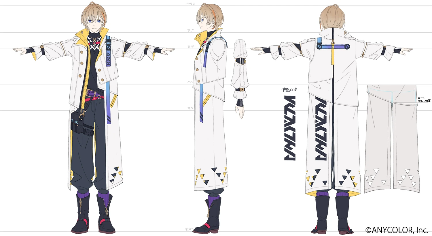 Three-View (with coat)