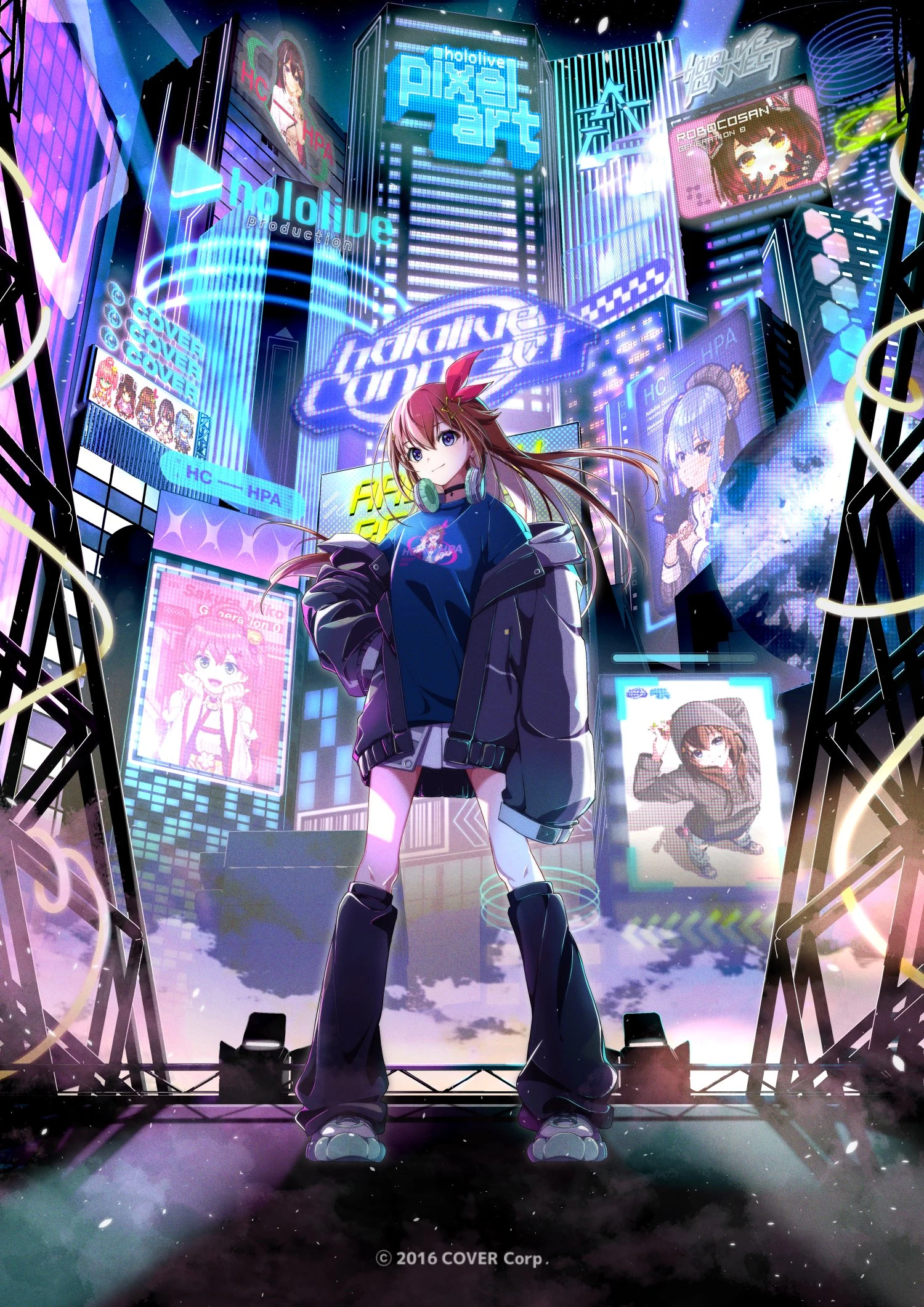 hololive Connect Brand Key Visual by HATSUKA